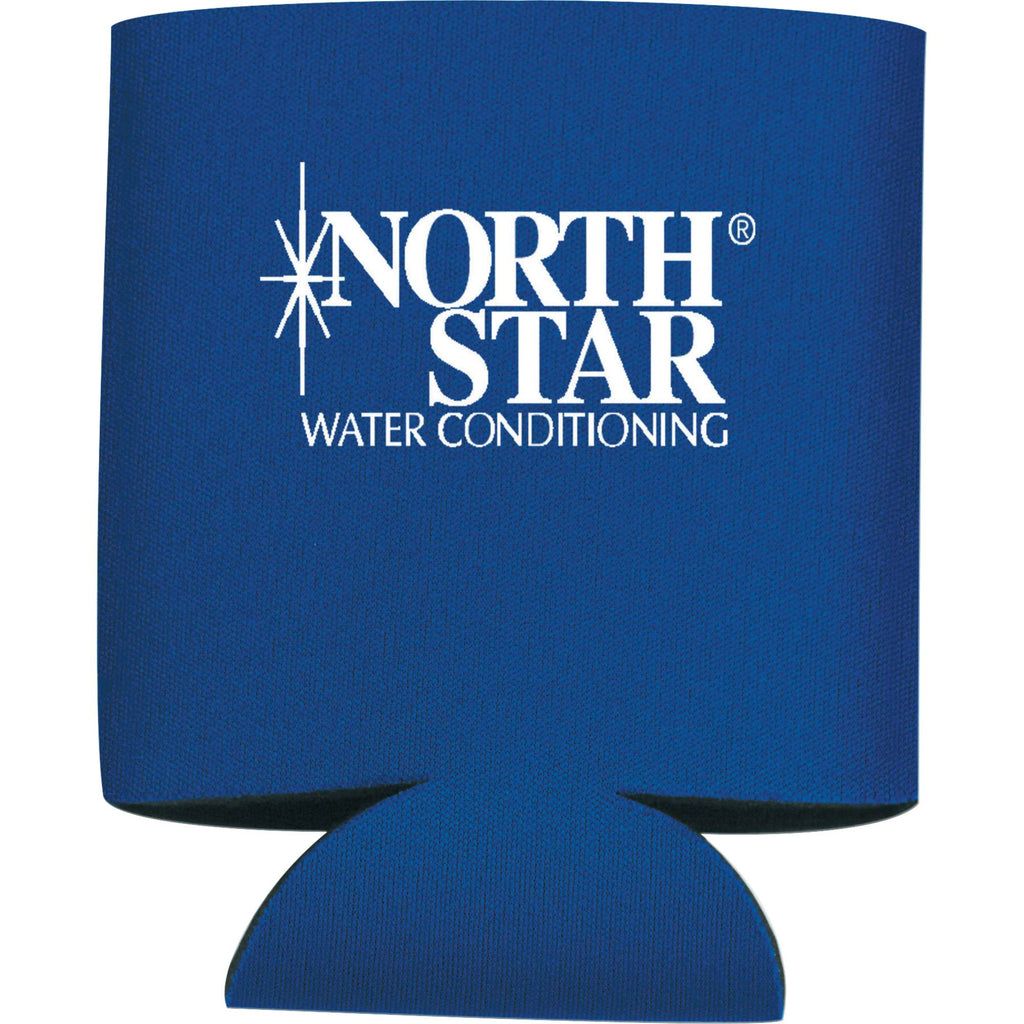 Collapsible Can Cooler, 12 oz - Royal Blue - Front