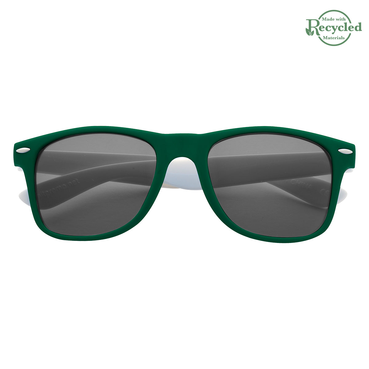 Colorblock Malibu Sunglasses in Full Color - GRKWHT_Front