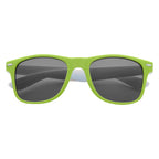 Colorblock Malibu Sunglasses in Full Color - LIMWHT_Front