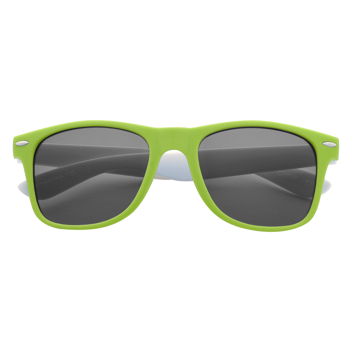 Colorblock Malibu Sunglasses in Full Color - LIMWHT_Front