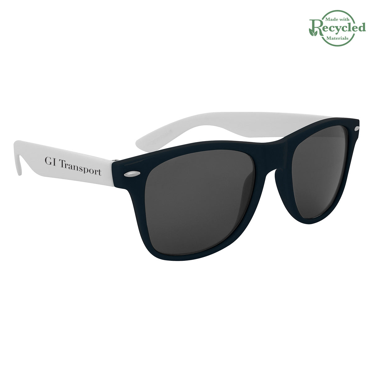 Colorblock Malibu Sunglasses in Full Color - Silk Screen