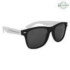 Colorblock Malibu Sunglasses in Full Color - Silk Screen