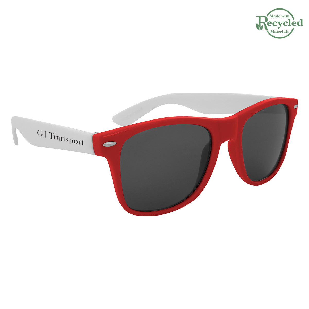 Colorblock Malibu Sunglasses in Full Color - Silk Screen