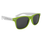 Colorblock Malibu Sunglasses in Full Color - Silk Screen