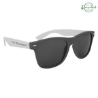 Colorblock Malibu Sunglasses in Full Color - Silk Screen