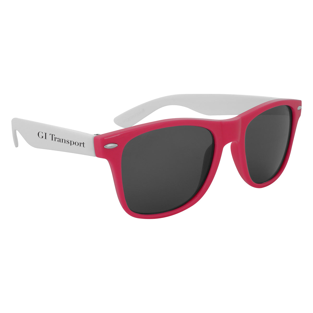 Colorblock Malibu Sunglasses in Full Color - Silk Screen