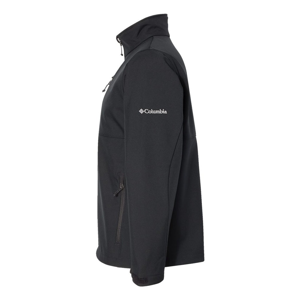 Columbia Men's Ascender™ Soft Shell Jacket Full Color - Black - Direct Side