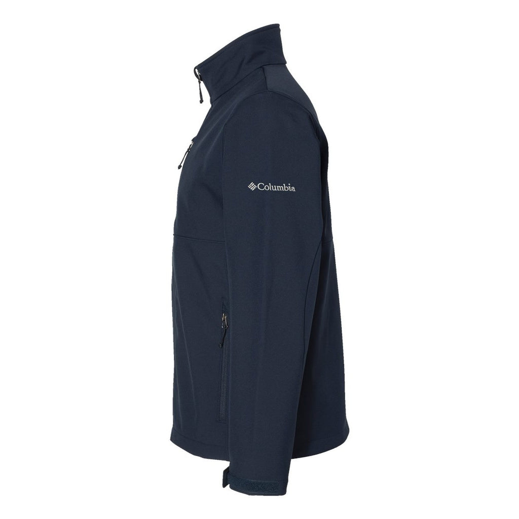 Columbia Men's Ascender™ Soft Shell Jacket Full Color - Collegiate Navy - Direct Side