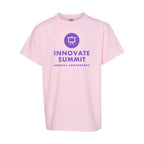 Comfort Colors Youth Garment-Dyed Heavyweight T-Shirt - Blossom - Front