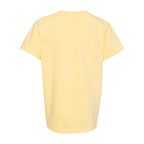 Comfort Colors Youth Garment-Dyed Heavyweight T-Shirt - Butter - Back