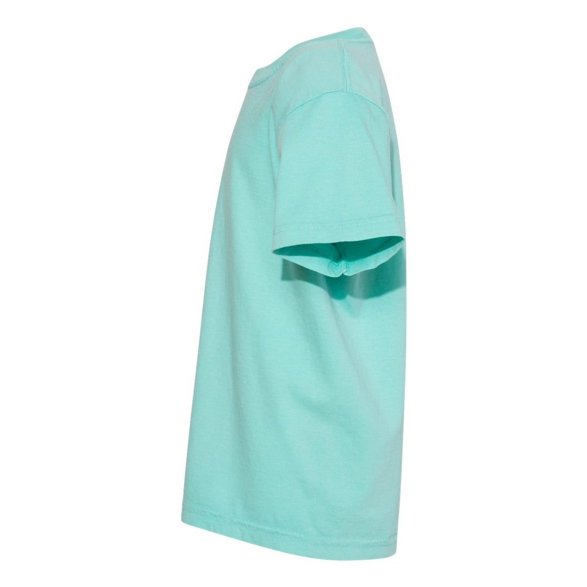 Comfort Colors Youth Garment-Dyed Heavyweight T-Shirt - Chalky Mint - Direct Side