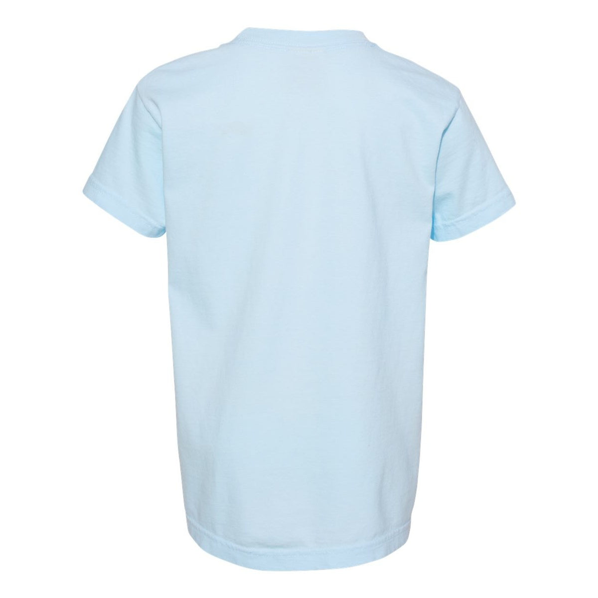 Comfort Colors Youth Garment-Dyed Heavyweight T-Shirt - Chambray - Back