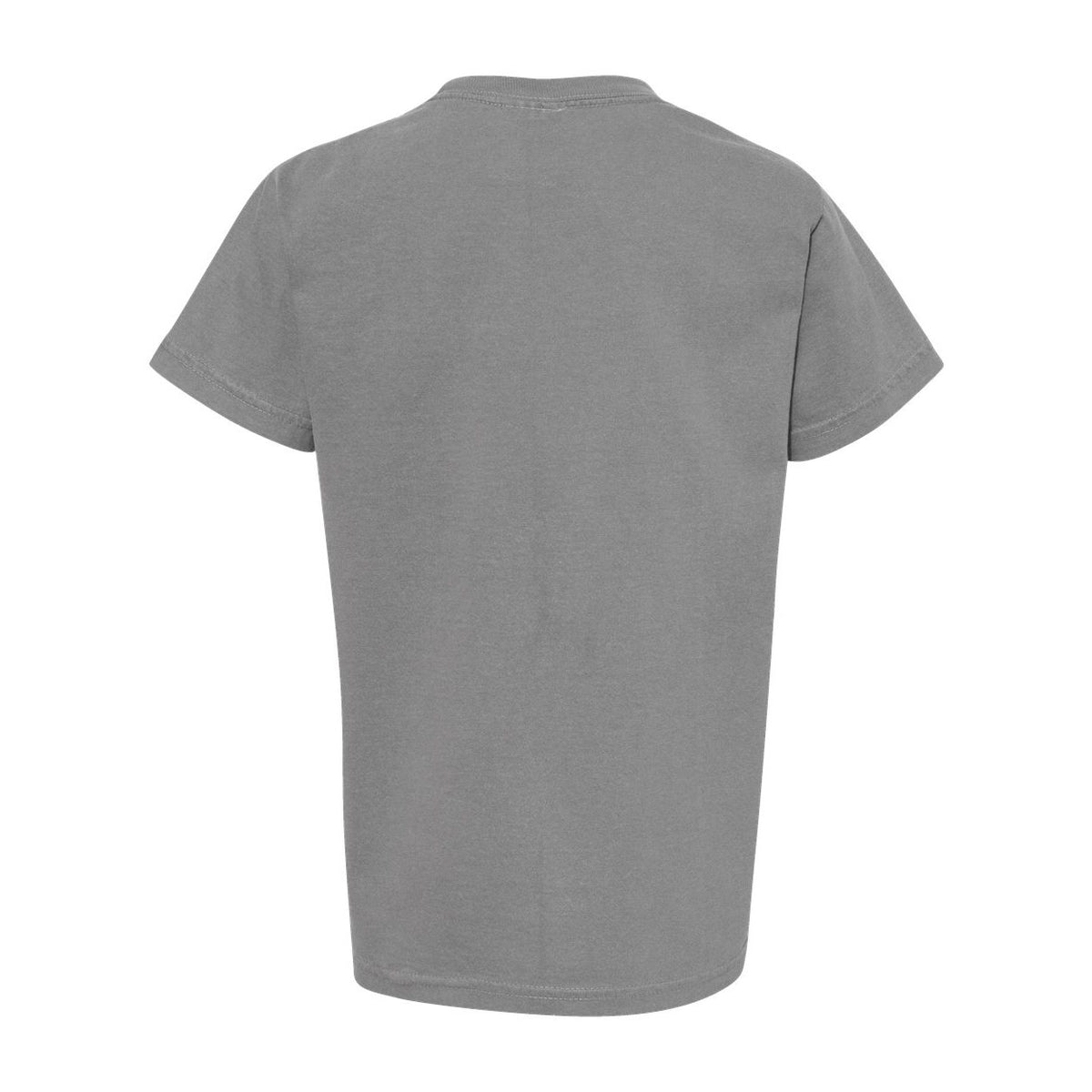 Comfort Colors Youth Garment-Dyed Heavyweight T-Shirt - Grey - Back