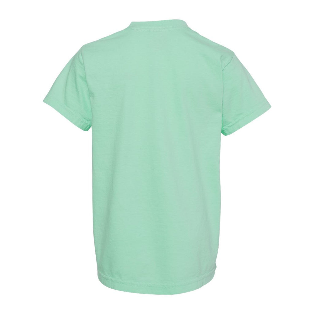Comfort Colors Youth Garment-Dyed Heavyweight T-Shirt - Island Reef - Back