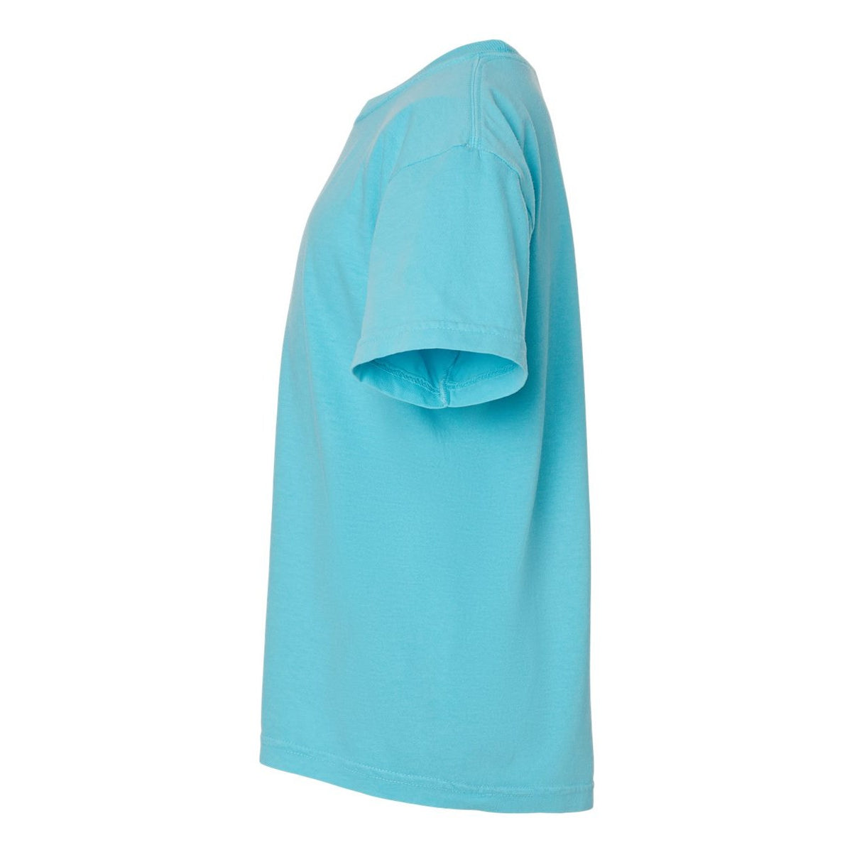 Comfort Colors Youth Garment-Dyed Heavyweight T-Shirt - Lagoon - Direct Side