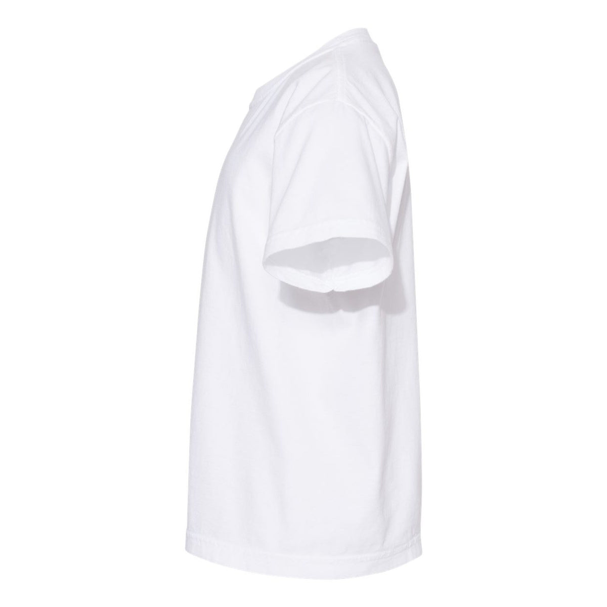 Comfort Colors Youth Garment-Dyed Heavyweight T-Shirt - White - Direct Side