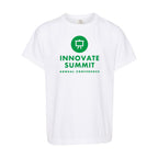 Comfort Colors Youth Garment-Dyed Heavyweight T-Shirt - White - Front