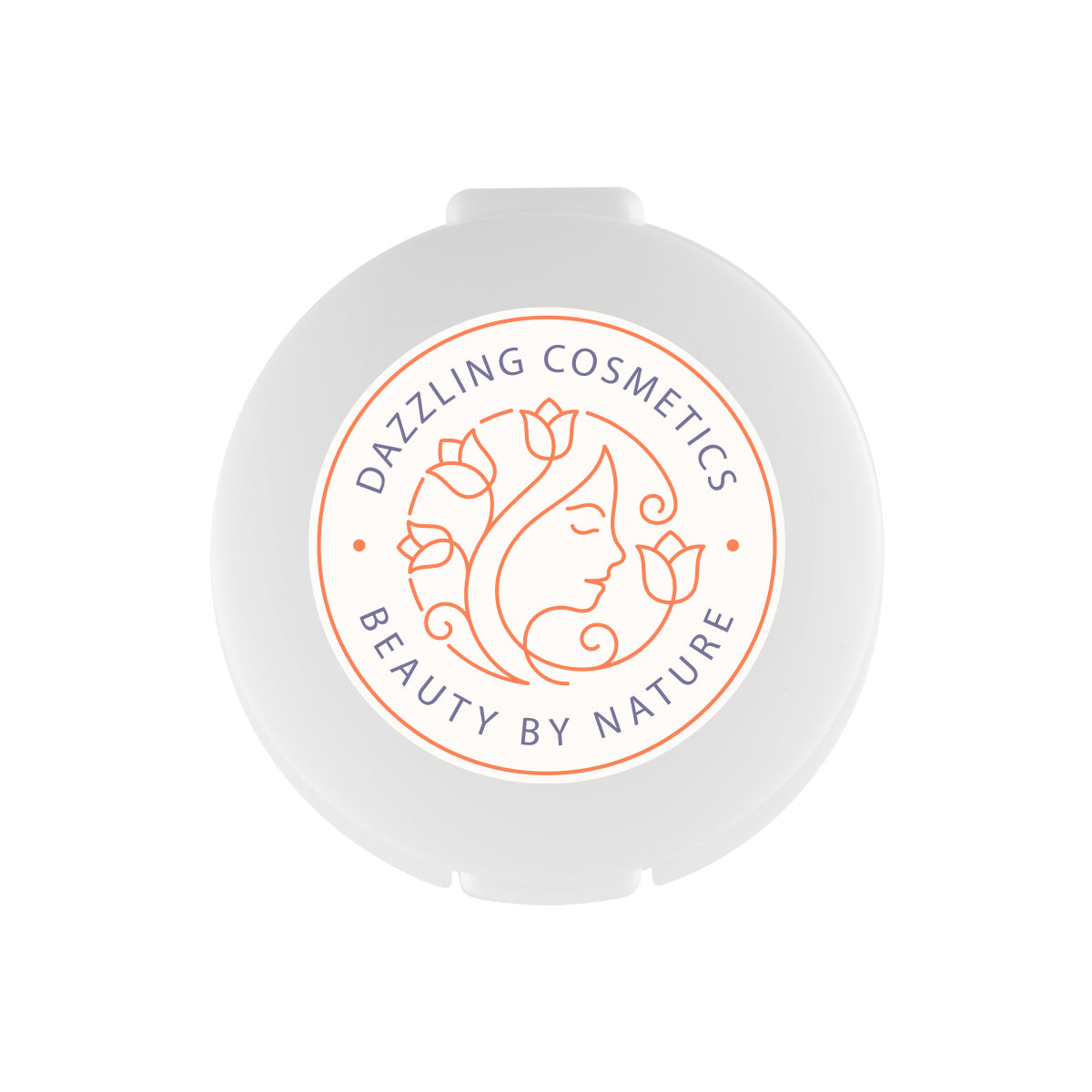Compact Lip Moisturizer, Recycled - White - Full Color on a White Label