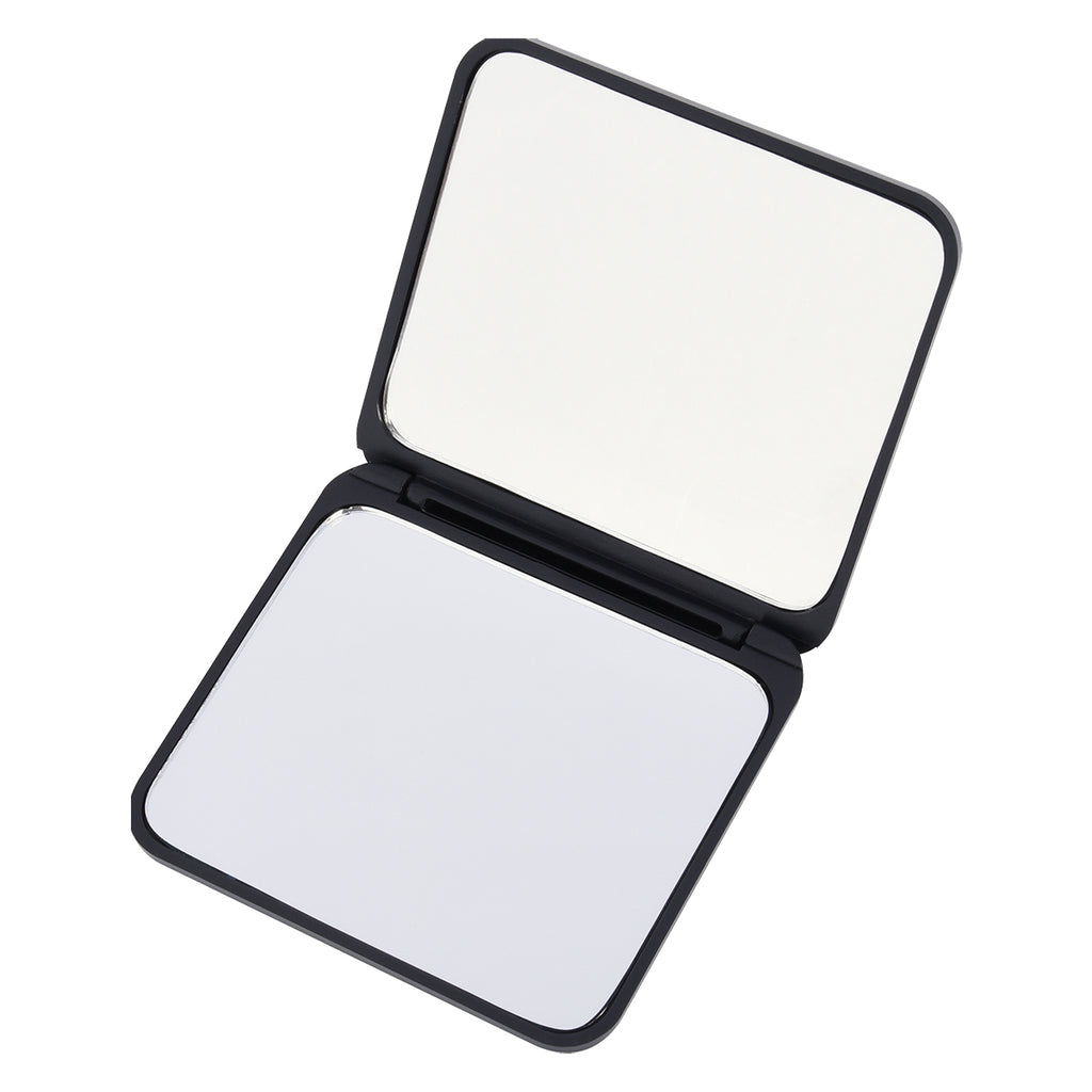 Compact Mirror That Magnifies Both Sides - Black - Inset