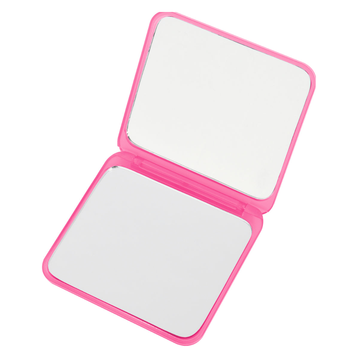 Compact Mirror That Magnifies Both Sides - Pink - Inset