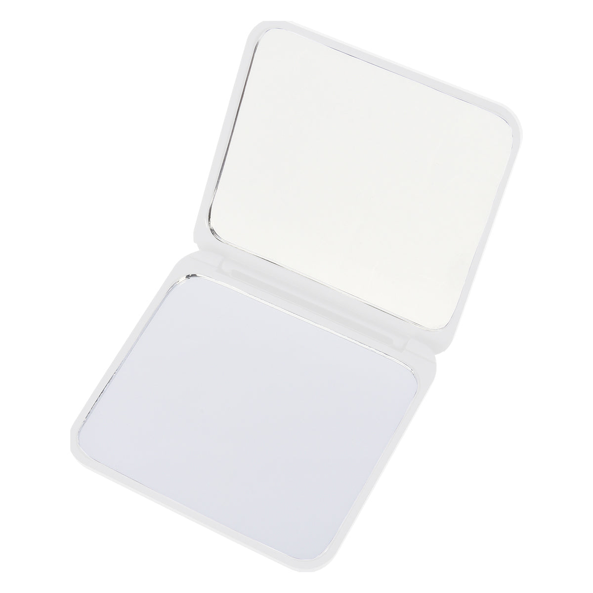Compact Mirror That Magnifies Both Sides - White - Inset