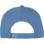 Composite Structured Ball Cap with Seamless Front Embroidery - Denim - Back Flat