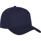 Composite Structured Ball Cap with Seamless Front Transfer - Vintage Navy - Flat 2