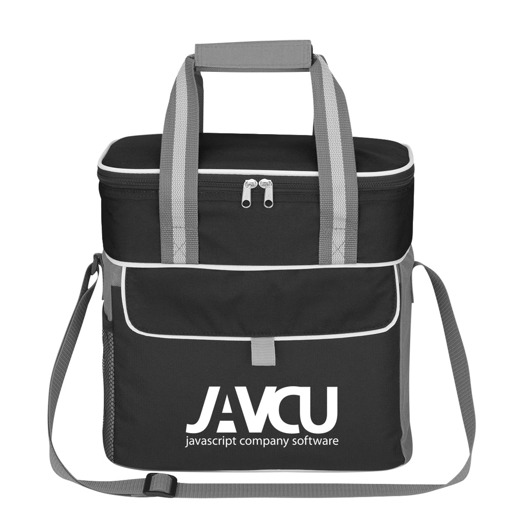 Cooler Bag, Pack-N-Go Embroidery - Black - Silk Screen