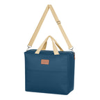 Cooler Tote Bag, Hefty - Navy - Debossing