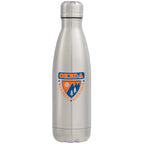 Copper Lined Vacuum Bottle, 17 oz Full Color - Silver - Front 2