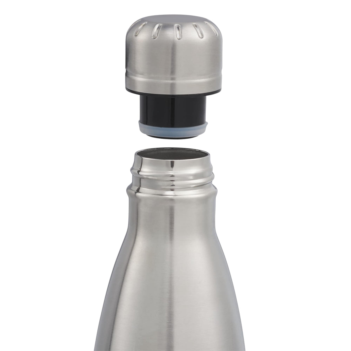 Copper Lined Vacuum Bottle, 17 oz Full Color - Silver - Photo 2