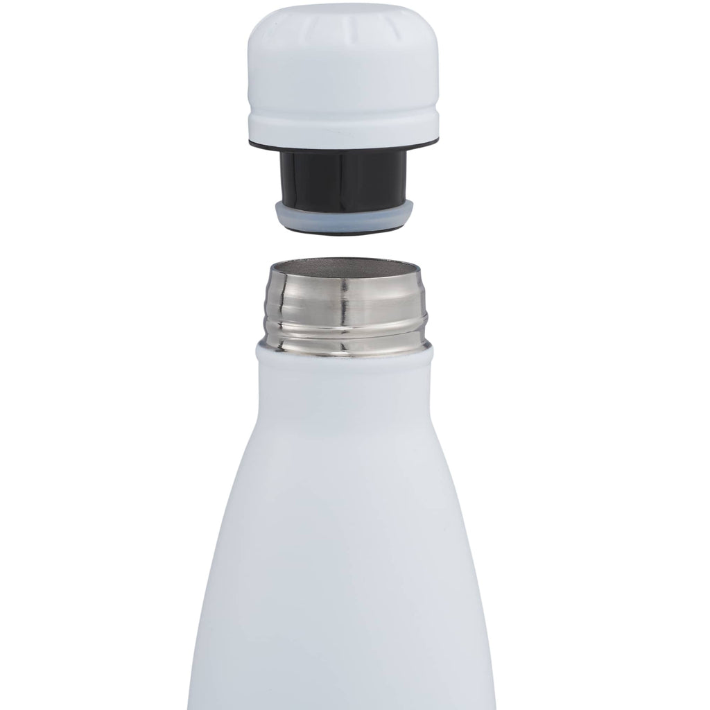 Copper Lined Vacuum Bottle, 17 oz Full Color - White - Detail