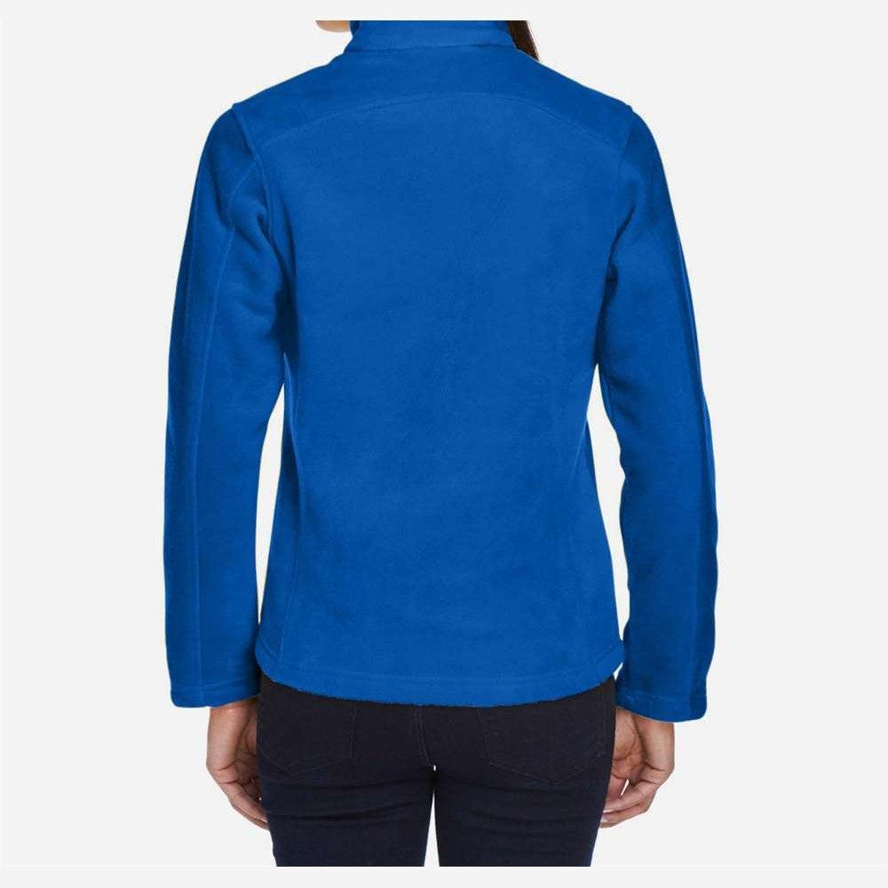 CORE365 Women's Journey Fleece Jacket Full Color - True Royal - On Model Back