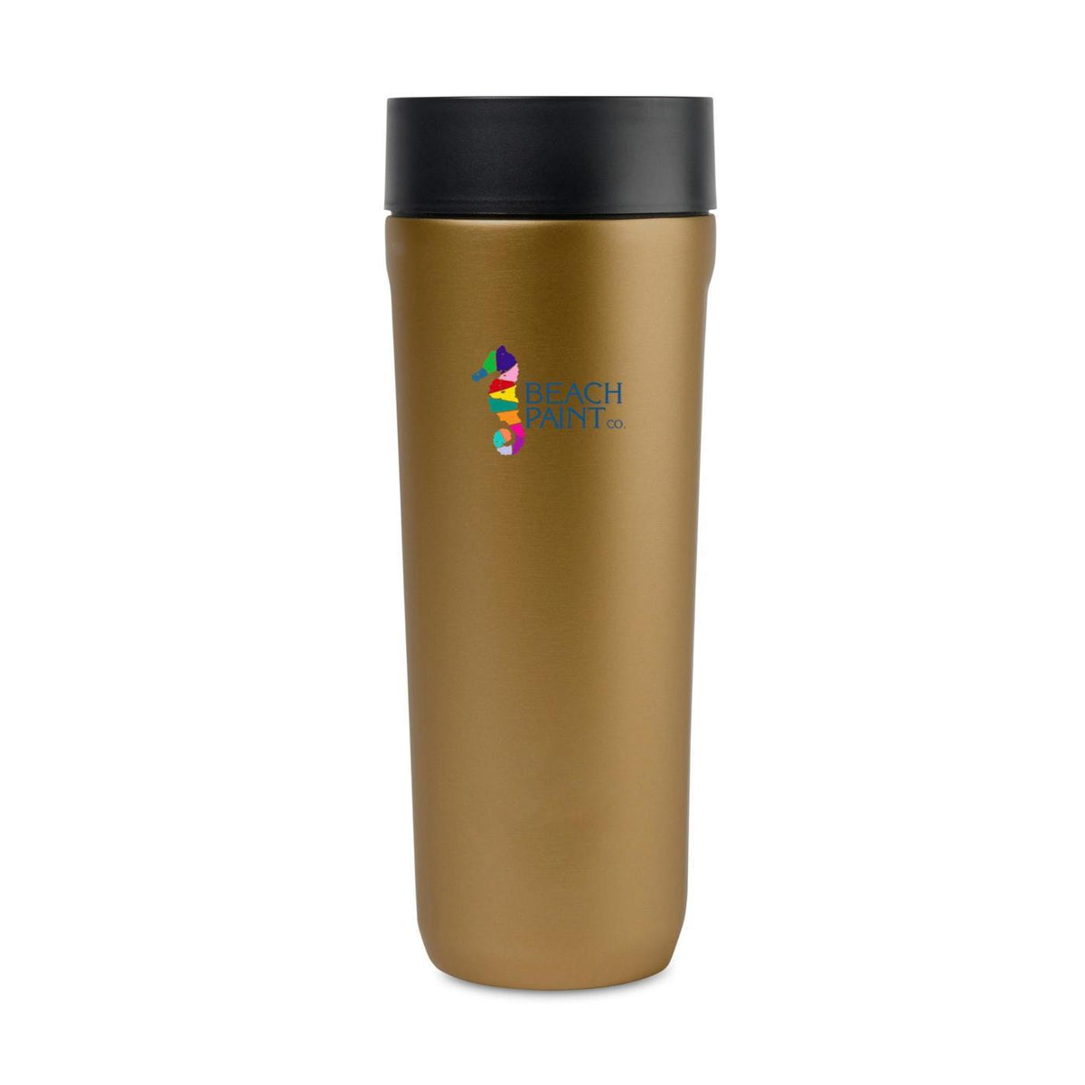 Corkcicle Commuter Cup, Spill Proof, 17 oz Laser Engraving - Gold - View 2