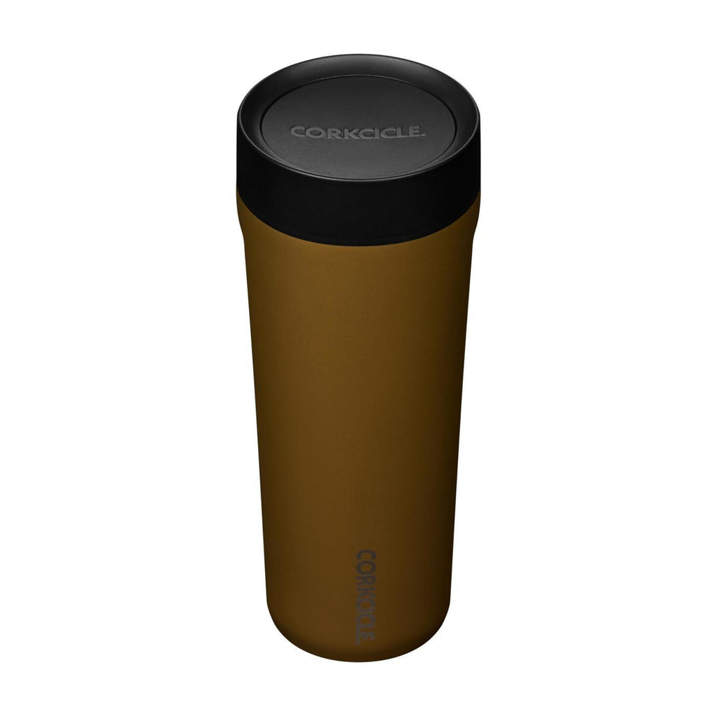 Corkcicle Commuter Cup, Spill Proof, 17 oz Laser Engraving - Gold - View 4