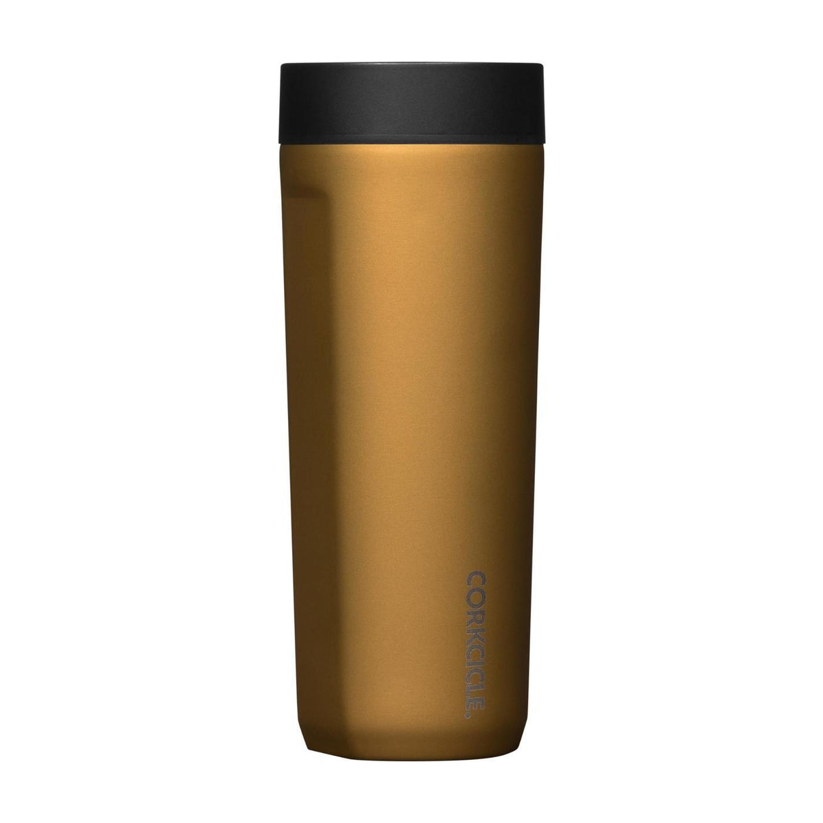 Corkcicle Commuter Cup, Spill Proof, 17 oz Laser Engraving - Gold - View 7