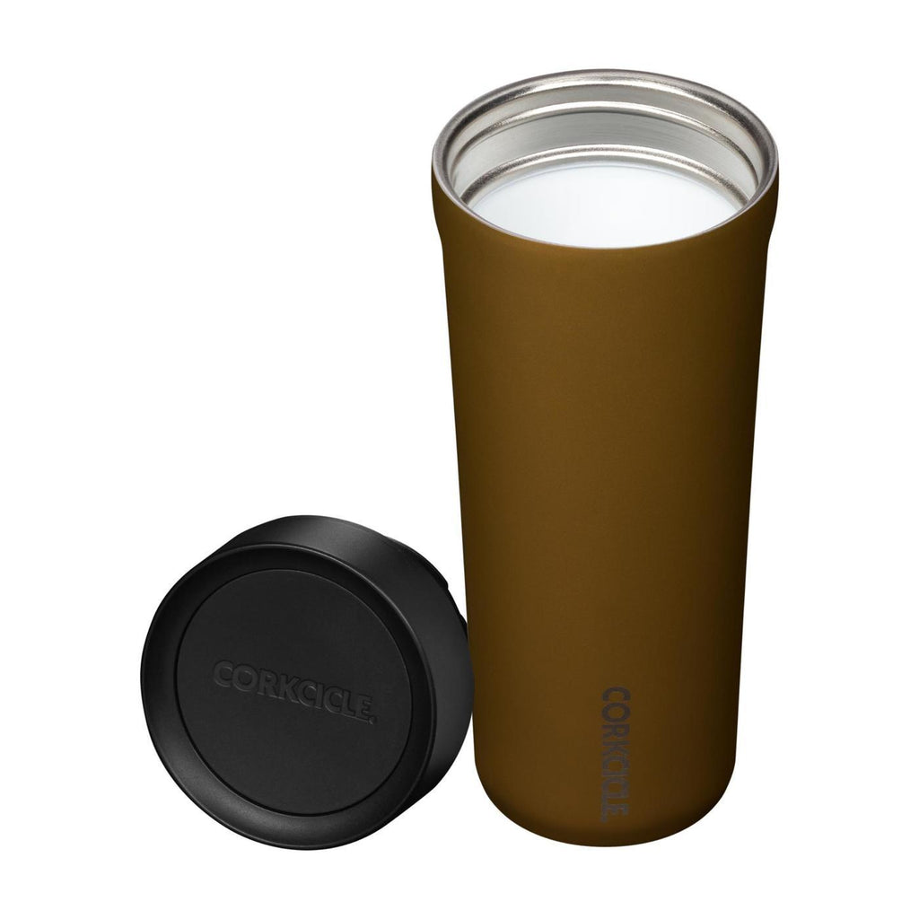 Corkcicle Commuter Cup, Spill Proof, 17 oz Laser Engraving - Gold - View 8