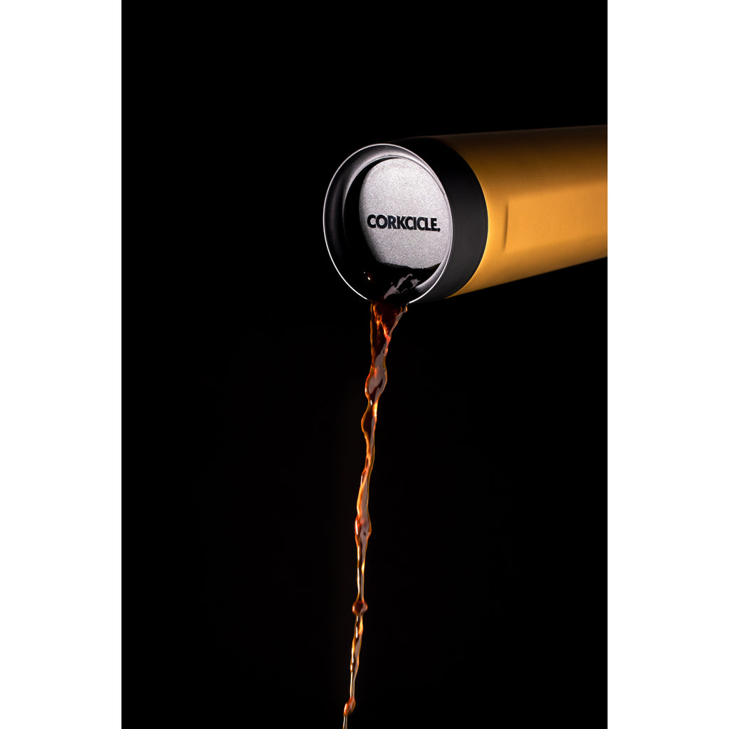 Corkcicle Commuter Cup, Spill Proof, 17 oz Laser Engraving - Gold - View 9