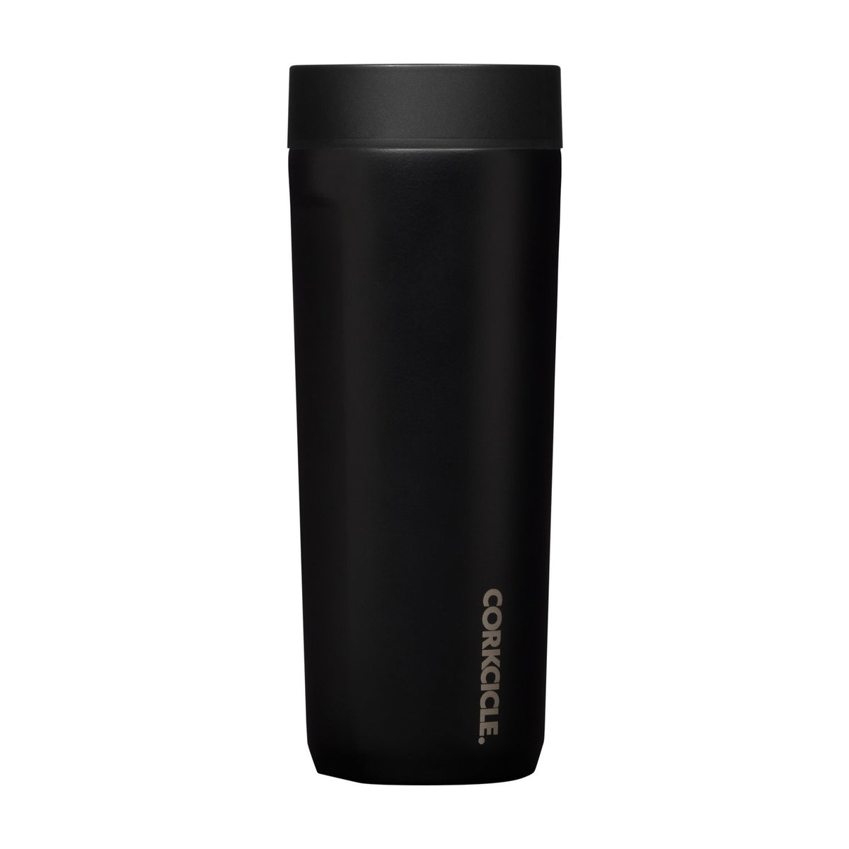 Corkcicle Commuter Cup, Spill Proof, 17 oz Laser Engraving - Matte Black - View 4