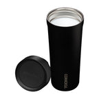 Corkcicle Commuter Cup, Spill Proof, 17 oz Laser Engraving - Matte Black - View 6