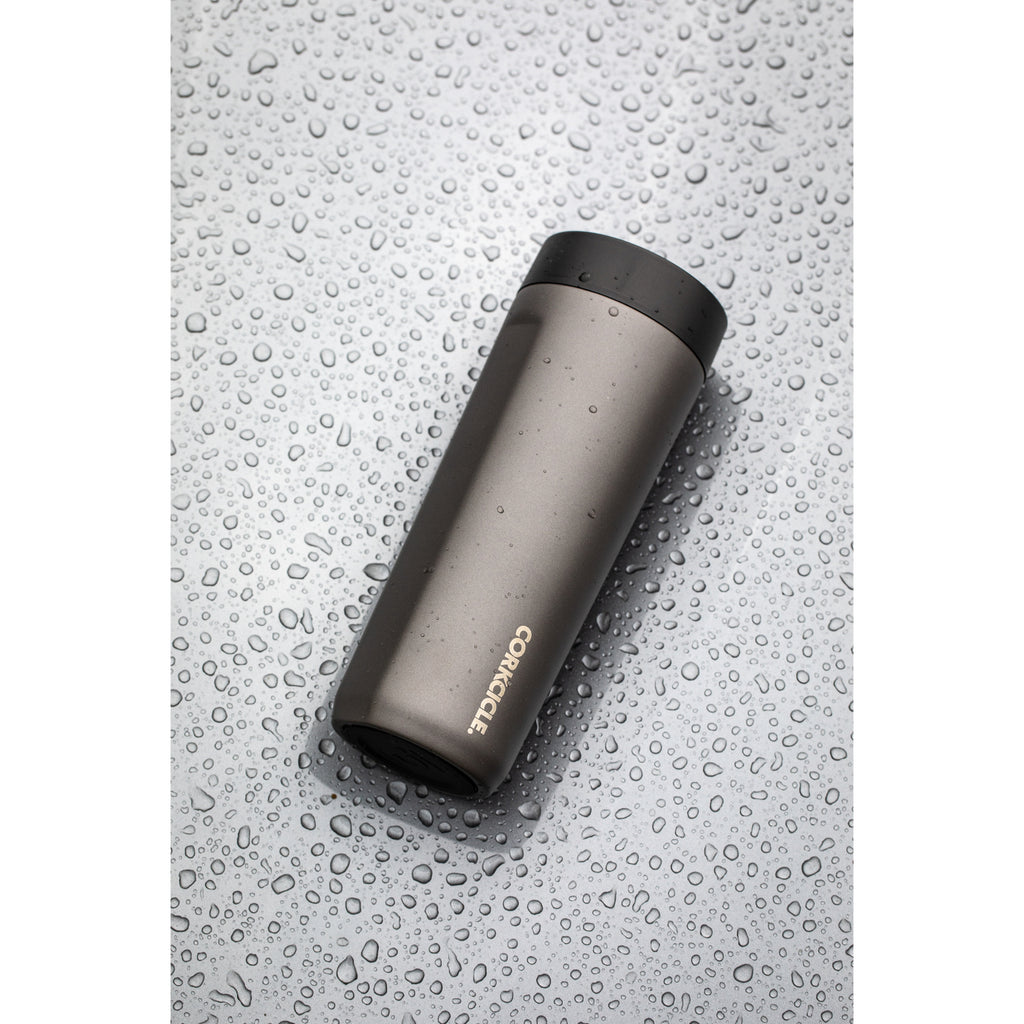 Corkcicle Commuter Cup, Spill Proof, 17 oz Laser Engraving - Slate - View 10