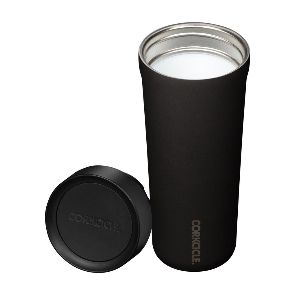 Corkcicle Commuter Cup, Spill Proof, 17 oz Laser Engraving - Slate - View 8