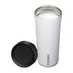 Corkcicle Commuter Cup, Spill Proof, 17 oz Laser Engraving - White - View 11