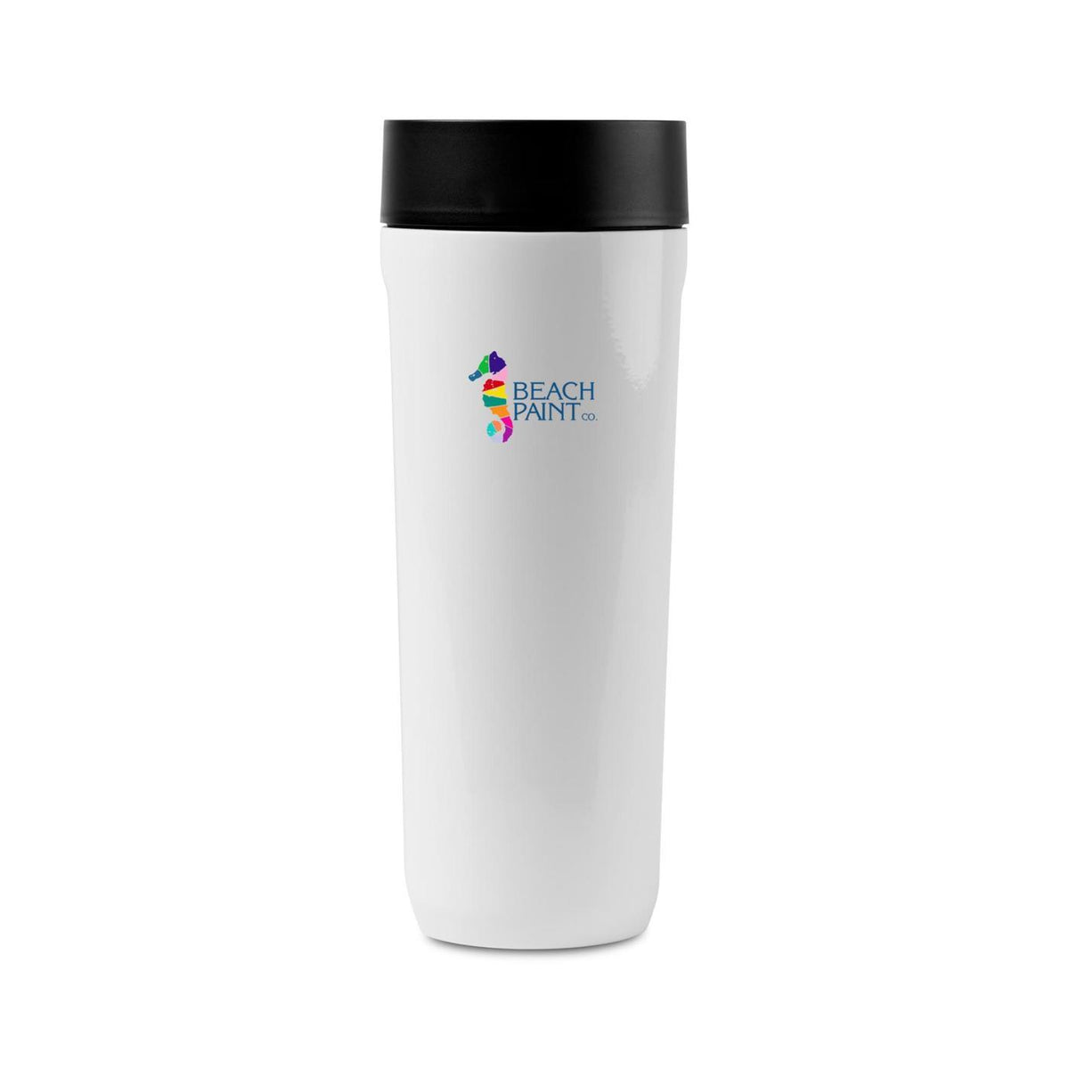 Corkcicle Commuter Cup, Spill Proof, 17 oz Laser Engraving - White - View 2