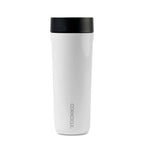 Corkcicle Commuter Cup, Spill Proof, 17 oz Laser Engraving - White - View 4