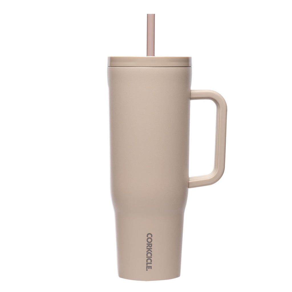 Corkcicle Cruiser Tumbler with Handle, 40 oz Laser Engraving - Desert - View 2