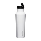 Corkcicle Sport Canteen with Chug Lid, 20 oz Laser Engraving - White - View 4