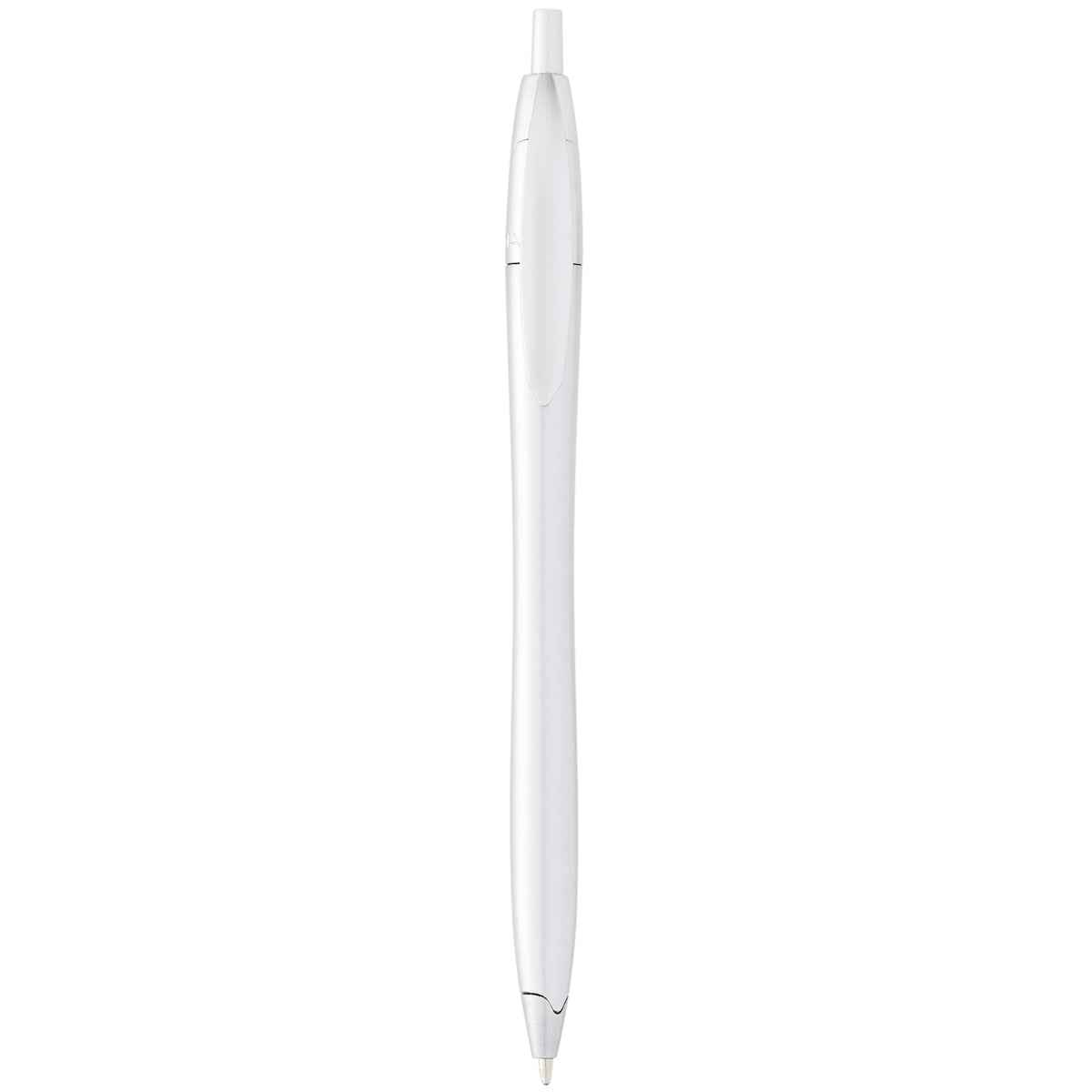 Cougar Click Ballpoint Pen in Translucent and Solid Colors - Silver - Photo