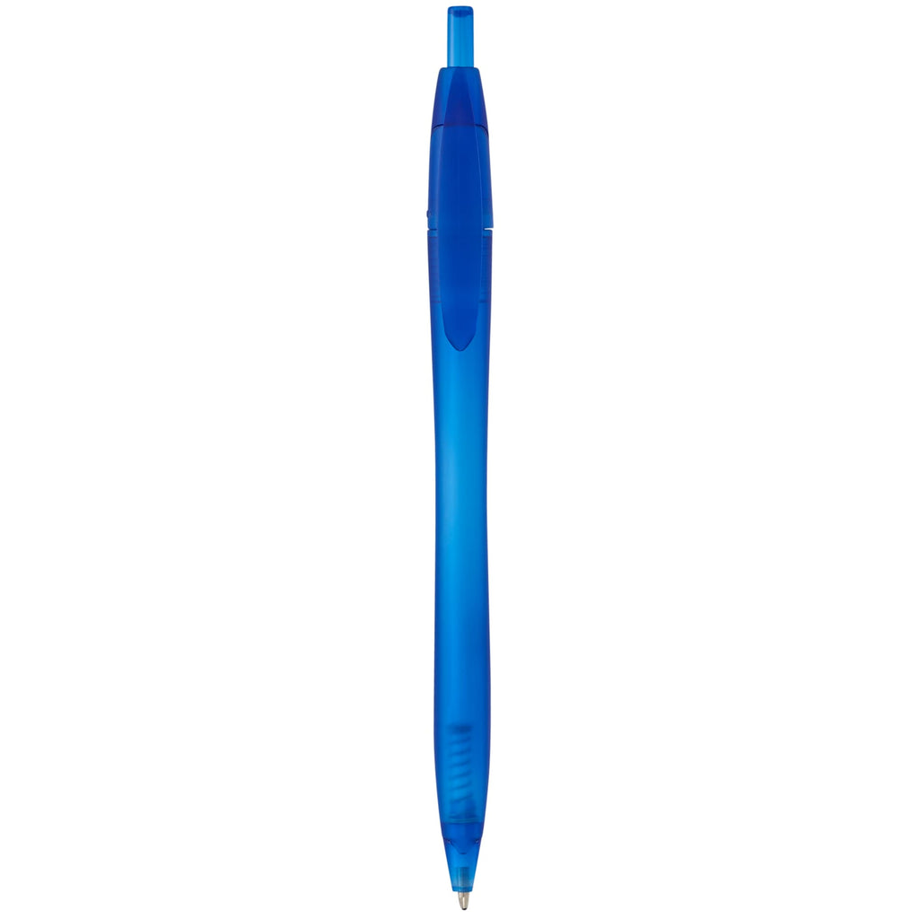 Cougar Click Ballpoint Pen in Translucent and Solid Colors - Translucent Blue - Photo