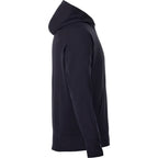 Coville Knit Hoodie with Thumb Holes for Men Embroidery - Navy - Right Side